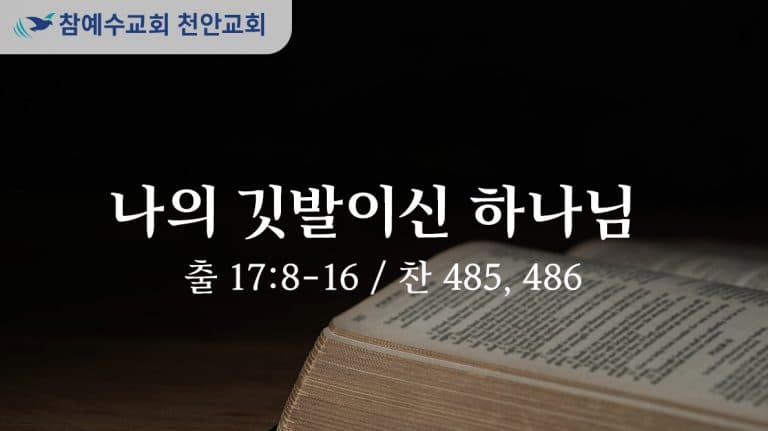 나의 깃발이신 하나님 (출 17:8-16)