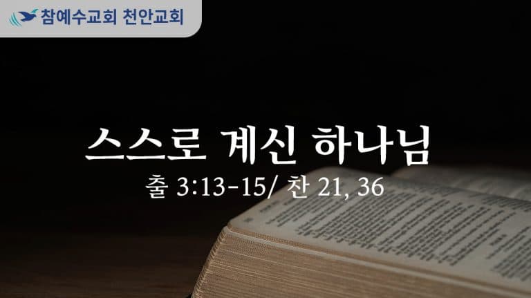 스스로 계신 하나님 (창 3:13-16)