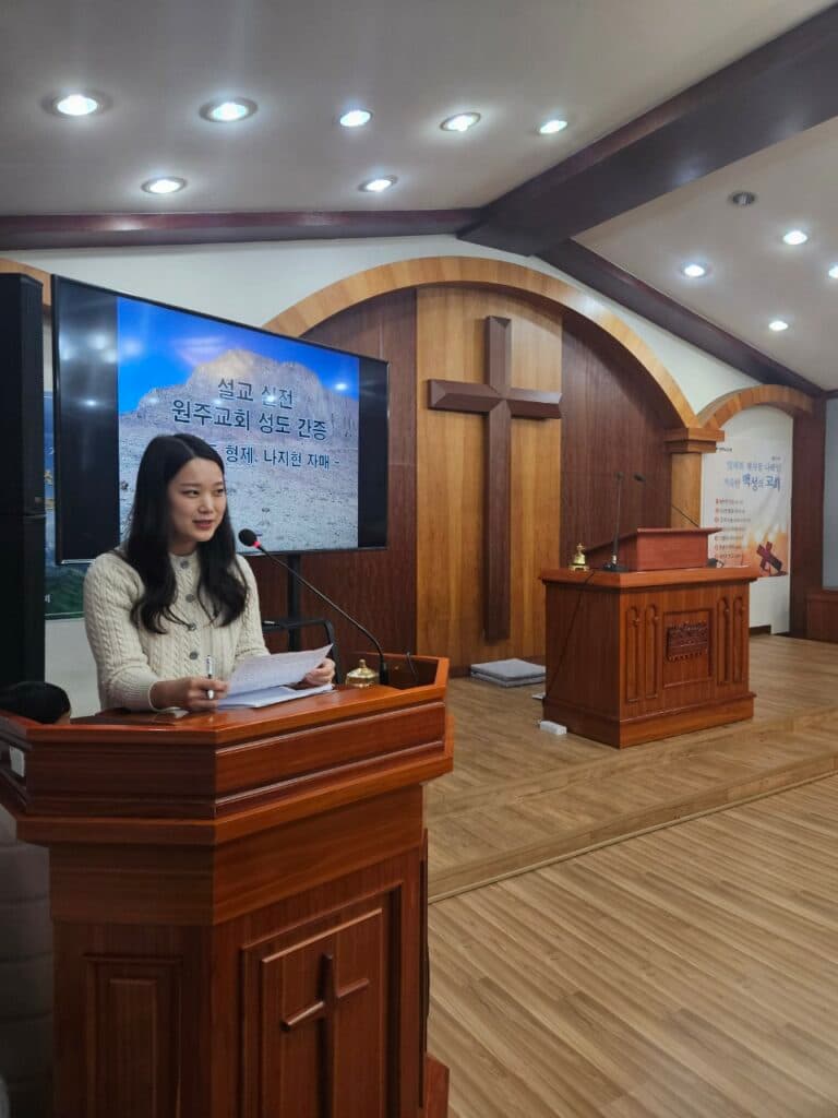 [성도간증] 빈자리를 채워주신 하나님 (원주교회 나지현 자매)